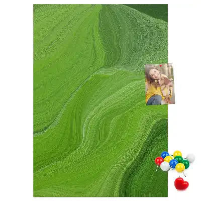 Pinnwand Kork Abstrakte Wellen