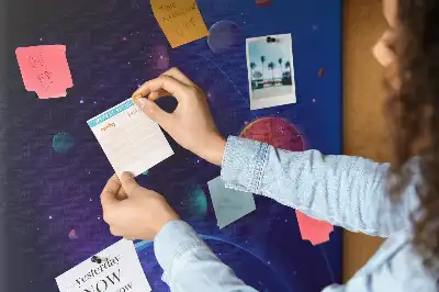Pinnwand Kork Weltraumkunst