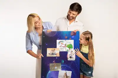Pinnwand Kork Weltraumkunst