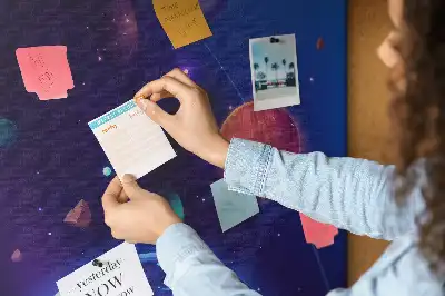 Pinnwand Kork Weltraumkunst