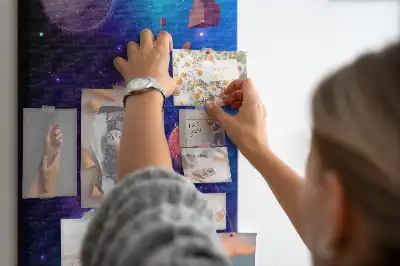 Pinnwand Kork Weltraumkunst