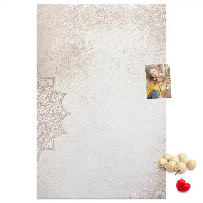 Pinnwand mit Mandala-Muster