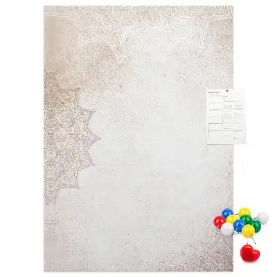 Pinnwand mit Mandala-Muster