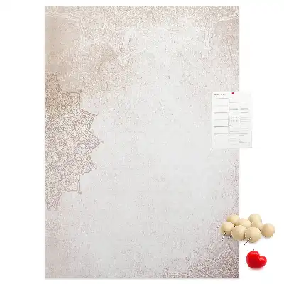 Pinnwand mit Mandala-Muster