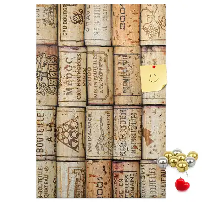 Korktafel aus Weinkorken