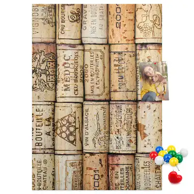 Korktafel aus Weinkorken