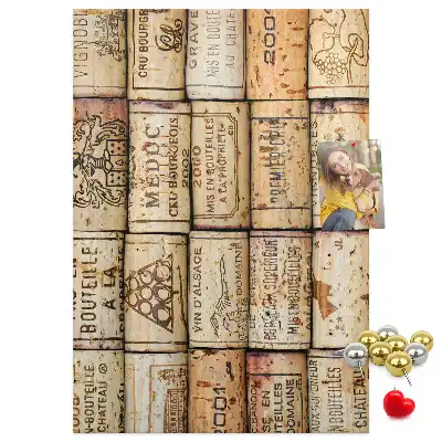 Korktafel aus Weinkorken