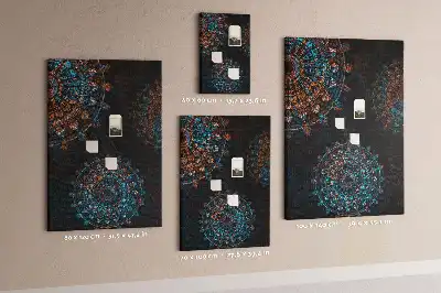 Pinnwand Kork Dekorative Mandala