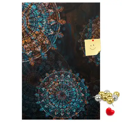 Pinnwand Kork Dekorative Mandala