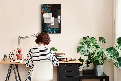 Pinnwand Kork Dekorative Mandala