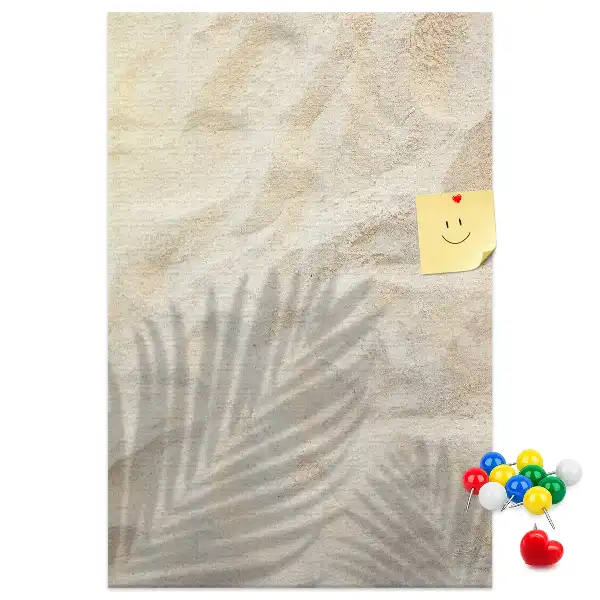 Korktafel Sommerstrandsand