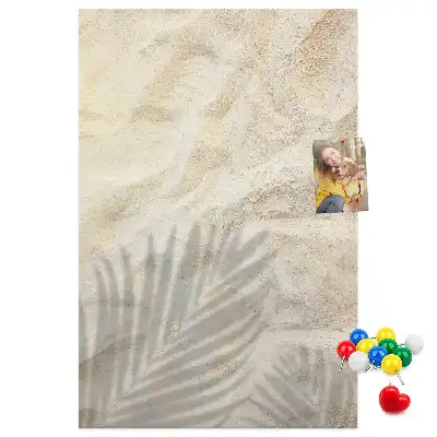 Korktafel Sommerstrandsand