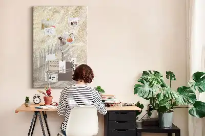 Korktafel Sommerstrandsand