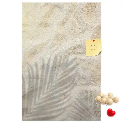 Korktafel Sommerstrandsand