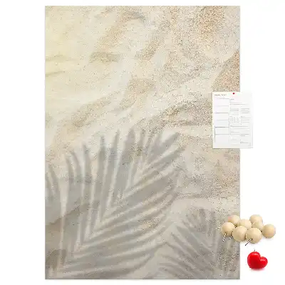 Korktafel Sommerstrandsand