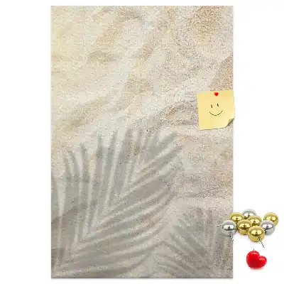 Korktafel Sommerstrandsand