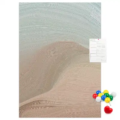 Pinnwand Gemischte Farbpalette