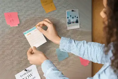 Pinnwand Gemischte Farbpalette