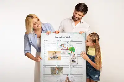 Korktafel Wichtige Termine