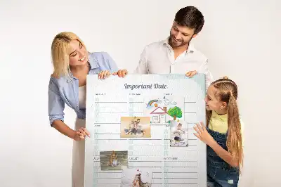 Korktafel Wichtige Termine