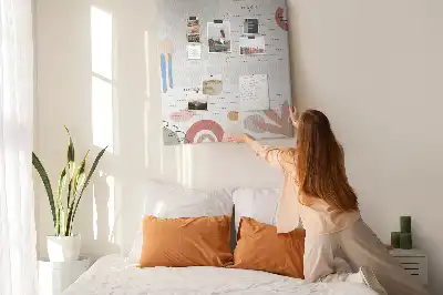 Pinnwand Kork Heutiger Plan