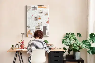 Korktafel Monatsplan