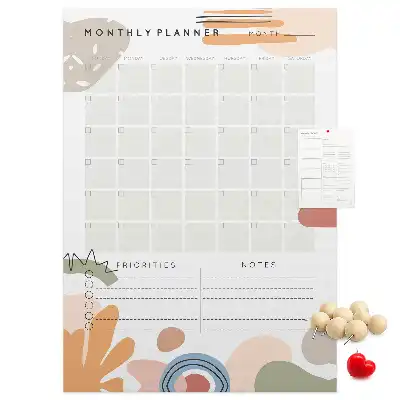 Korktafel Monatsplan