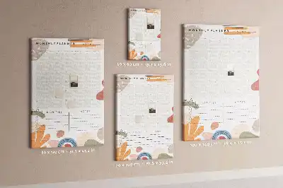Korktafel Monatsplan