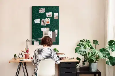 Korktafel mit linearem Blattmuster