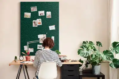 Korktafel mit linearem Blattmuster