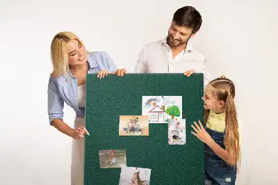 Korktafel mit linearem Blattmuster