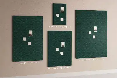 Korktafel mit linearem Blattmuster