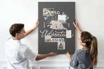 Pinnwand Poster im Retro-Stil