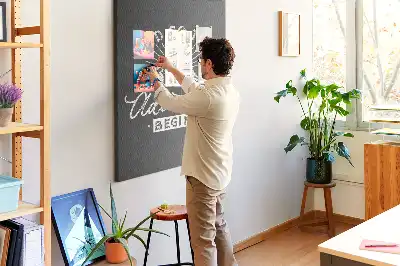 Pinnwand Poster im Retro-Stil