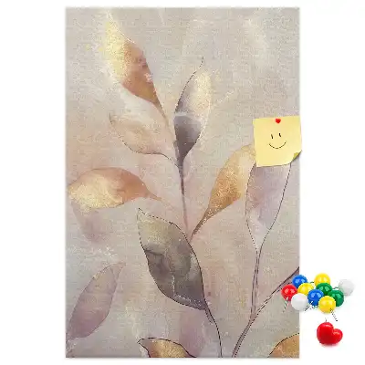Pinnwand Pflanzen-Aquarell