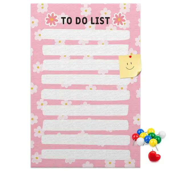Korktafel Aufgabenliste