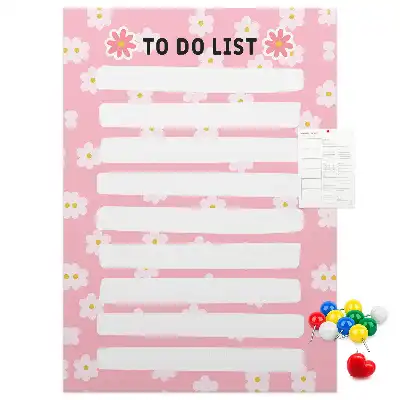 Korktafel Aufgabenliste