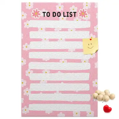 Korktafel Aufgabenliste