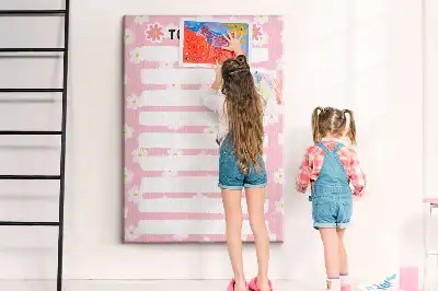 Korktafel Aufgabenliste