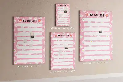 Korktafel Aufgabenliste
