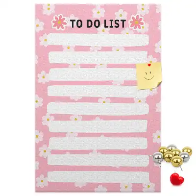 Korktafel Aufgabenliste