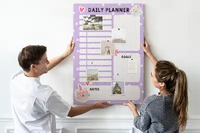 Pinnwand Tagesorganisation