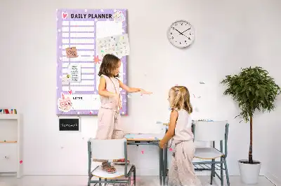 Pinnwand Tagesorganisation
