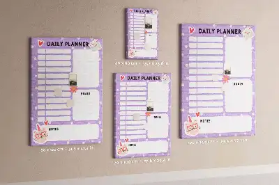 Pinnwand Tagesorganisation