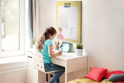 Korktafel Notizfeld