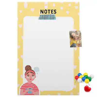 Korktafel Notizfeld