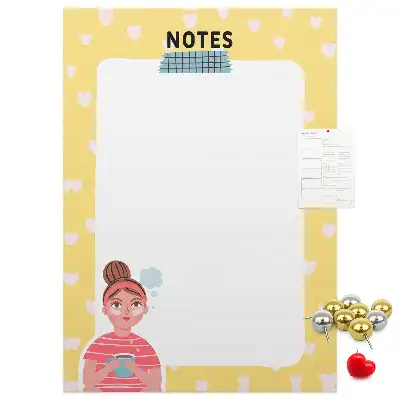 Korktafel Notizfeld