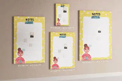 Korktafel Notizfeld