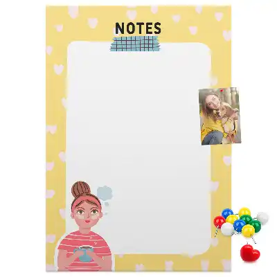 Korktafel Notizfeld