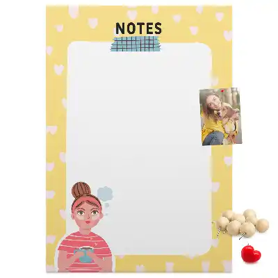 Korktafel Notizfeld